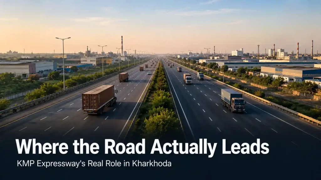 KMP Expressway freight corridor connecting IMT Kharkhoda to regional highways